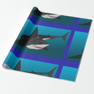 shark wrapping paper