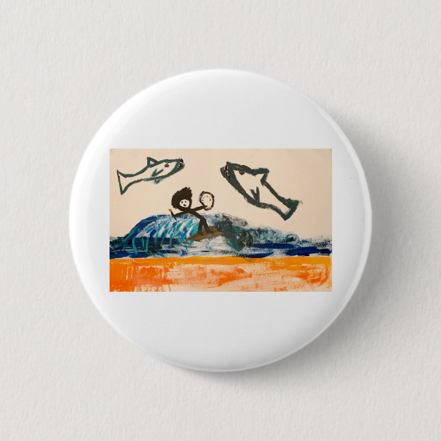 sharkbait button (Front)