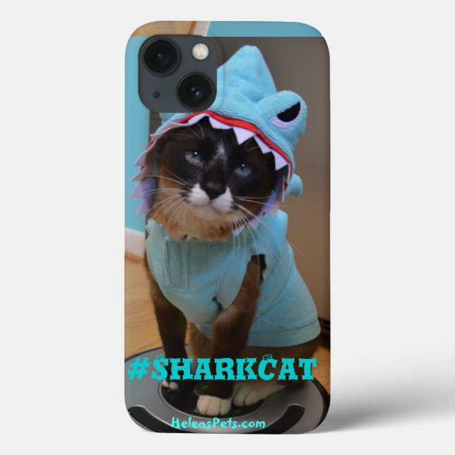 #SharkCat iPhone 6 Case iRobot Roomba Driver Cat (Back)