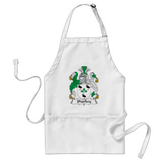 Sharkey Family Crest Adult Apron