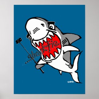Sharkfie Poster