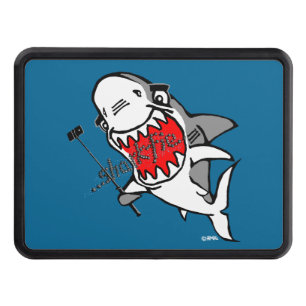 Sharkfie Trailer Hitch Cover