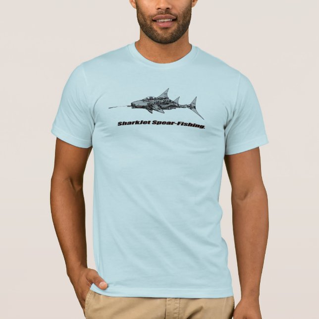 SharkJet SpearFishing T-Shirt (Front)