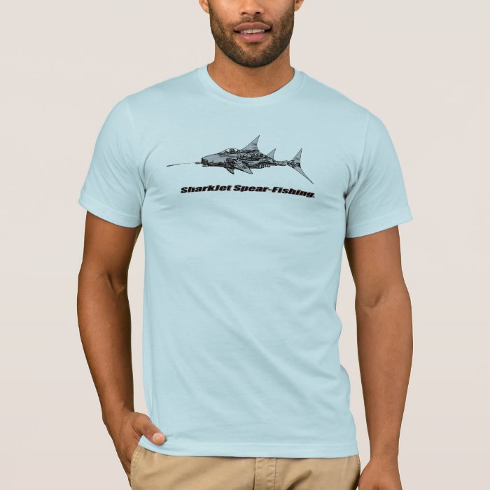 SharkJet SpearFishing TShirt Zazzle