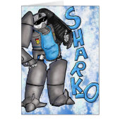 Sharko does dishes! (Front)