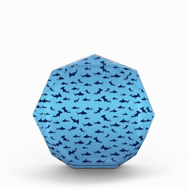 Sharks Acrylic Award (Front)