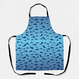 Sharks and More Sharks Apron
