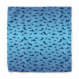 Sharks and More Sharks Bandana