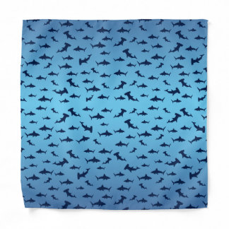 Sharks and More Sharks Bandana