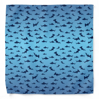 Sharks and More Sharks Bandana