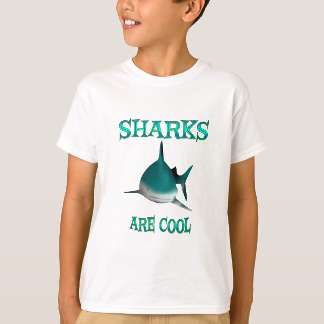 Sharks are Cool T-Shirt (Front)
