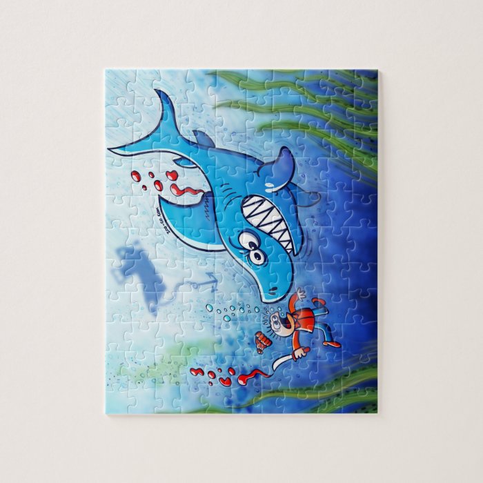 Sharks are Furious, Stop Finning Jigsaw Puzzle