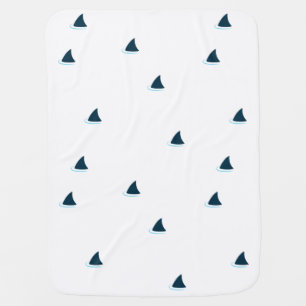Sharks attention! baby blanket
