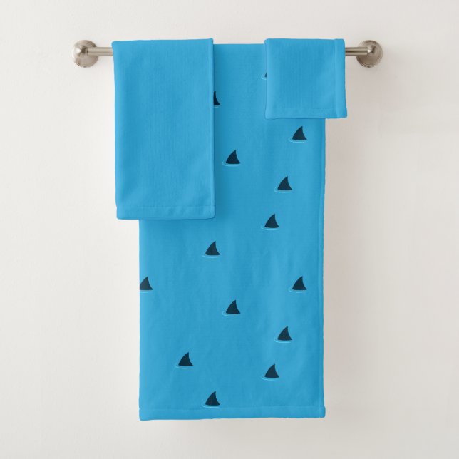 Sharks attention! bath towel set (Insitu)