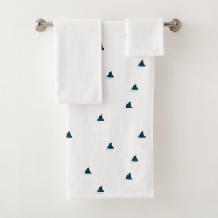 Shark Bath Towels