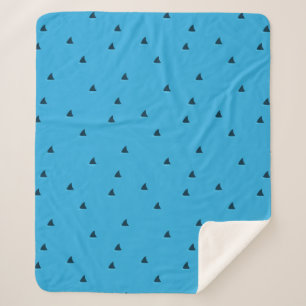 Sharks attention! sherpa blanket