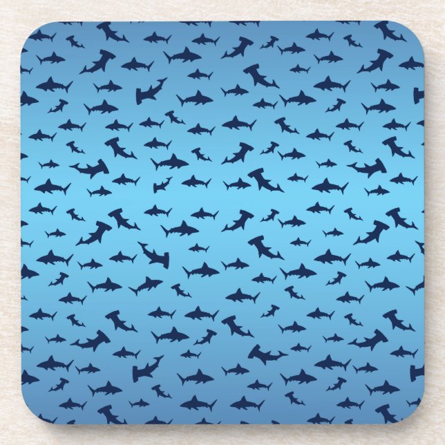 Sharks Beverage Coaster (Front)