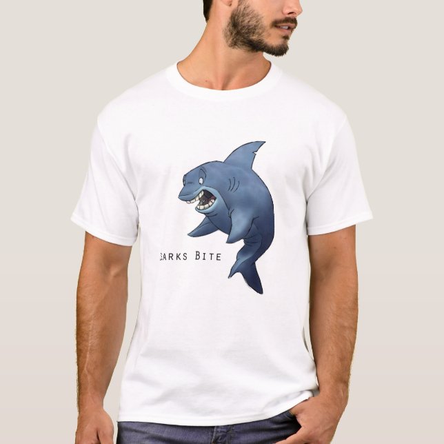 Sharks Bite T-Shirt (Front)