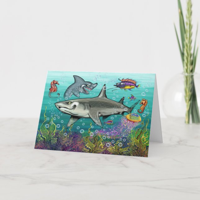 Sharks Card (Front)