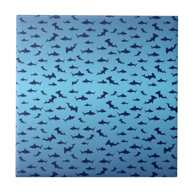 Sharks Ceramic Tile (Front)