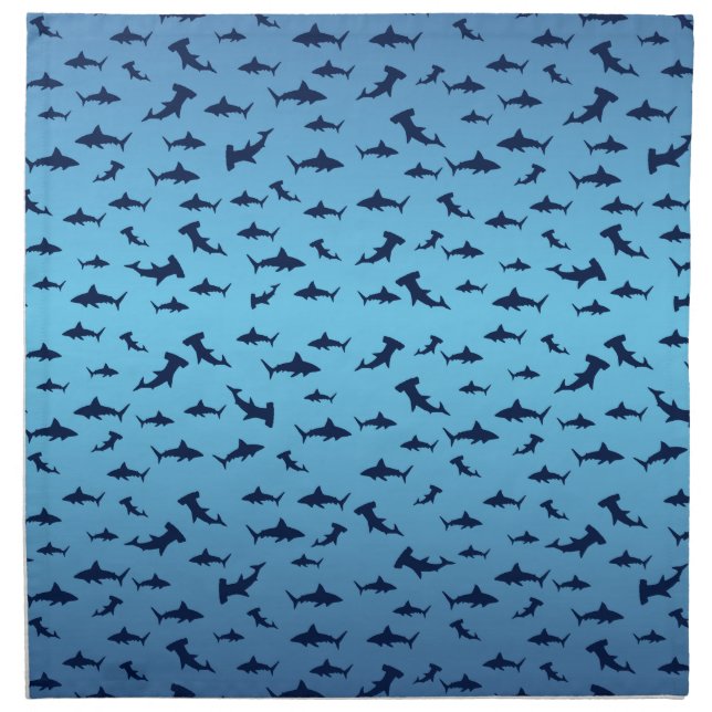 Sharks Cloth Napkin (Front)