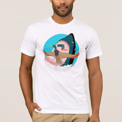 Sharks Eat Ducks T_Shirt