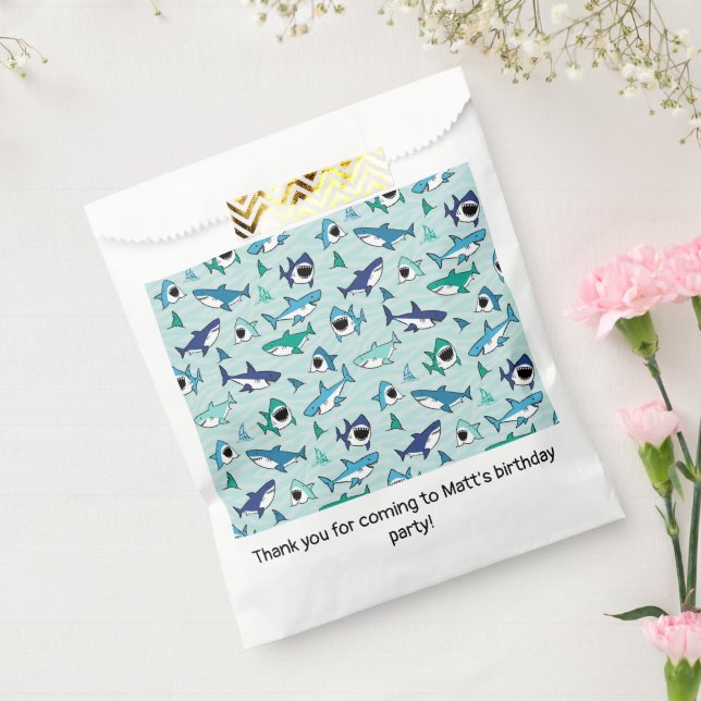 Sharks  favor bag (Sealed)