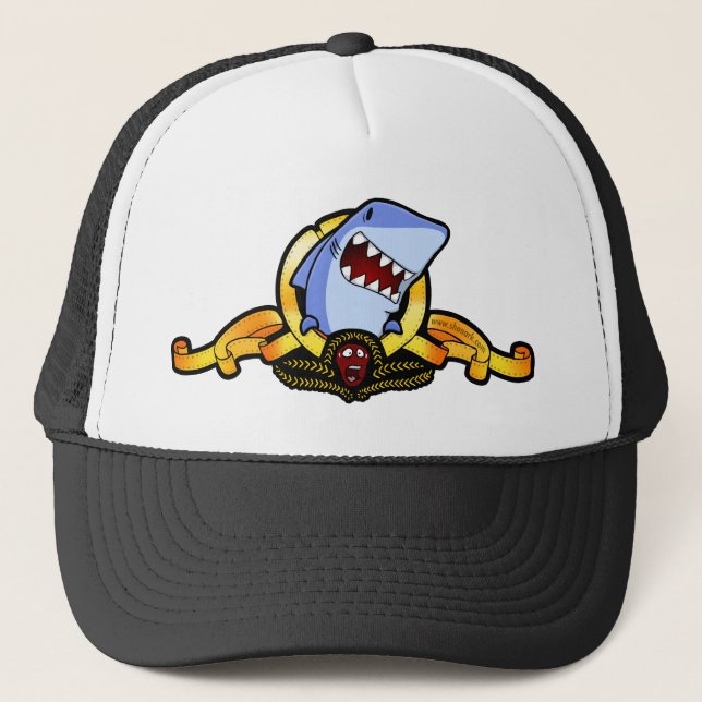 Sharks for sharks' sake trucker cap (Front)