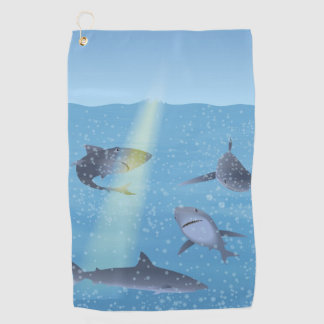 Sharks Golf Towel