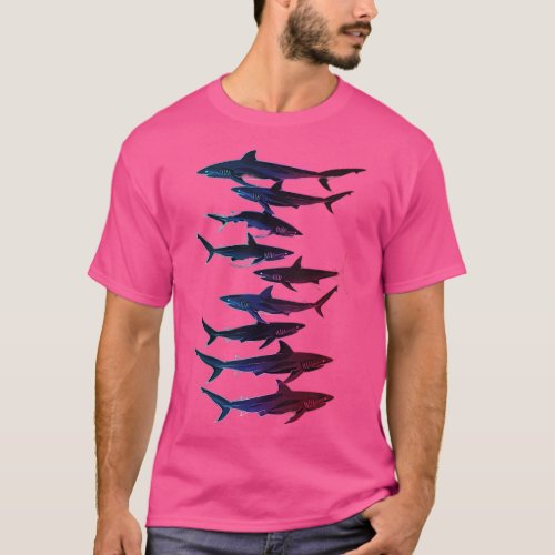 Sharks in Mythology T_Shirt