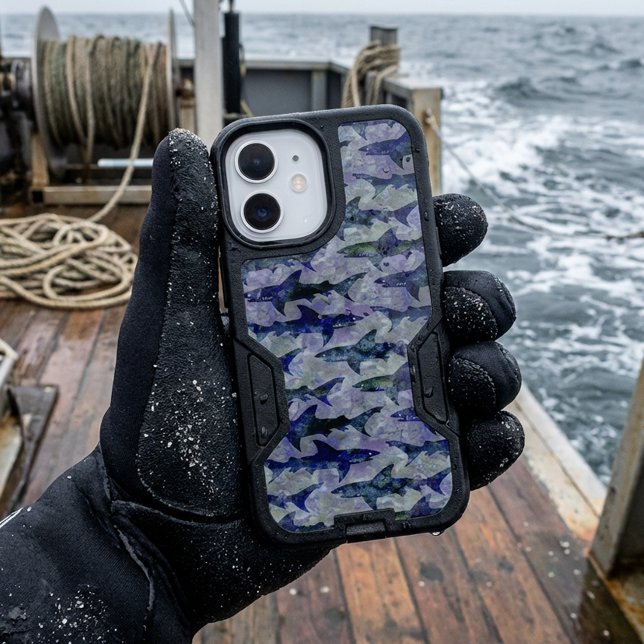 Sharks in the Deep Sea Otterbox iPhone Case (Creator Uploaded)