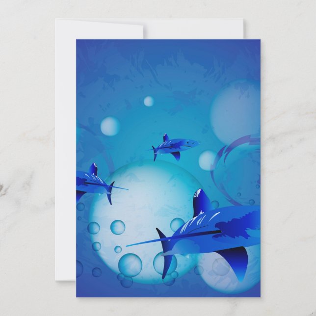 sharks invitation (Front)