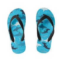 sharks! kid's flip flops sharks! kid's flip flops