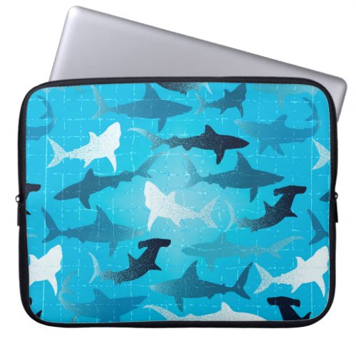 sharks laptop sleeve