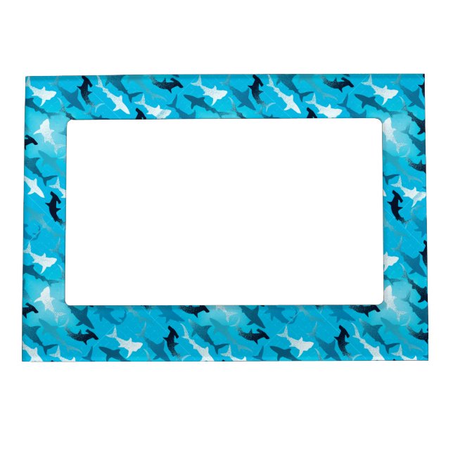 sharks! magnetic frame (Front)