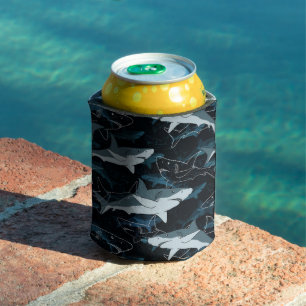 Sharks, marine,sea, fish, predator, animal, jaws,  can cooler