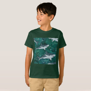 Sharks, marine,sea, fish, predator, animal, jaws, T-Shirt