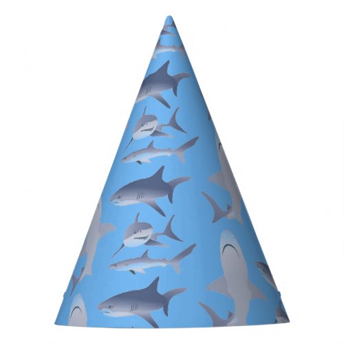 Sharks Party Hat