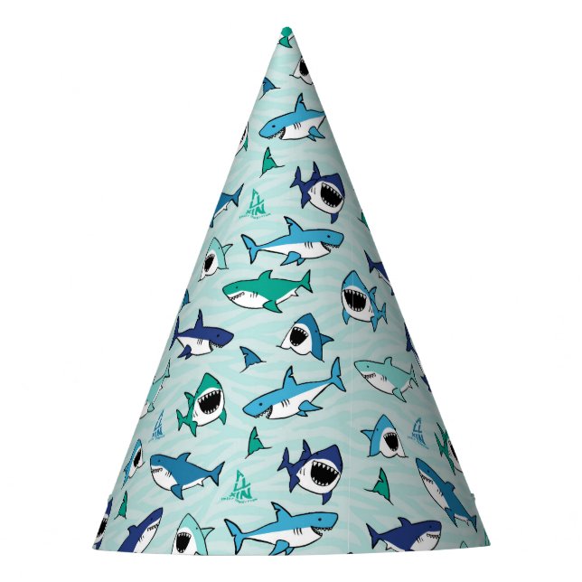Sharks  party hat (Front)