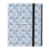 Sharks Pattern custom monogram device cases