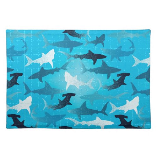 sharks placemat