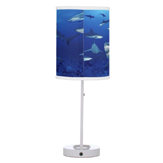 Sharks Table Lamp (Back)