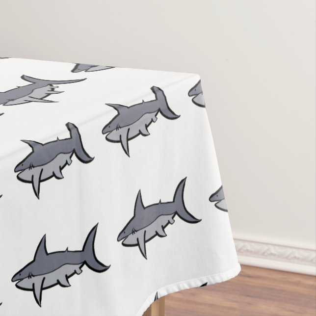 Sharks Tablecloth (In Situ)