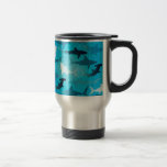 sharks! travel mug
