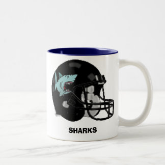 SHARKS Two-Tone COFFEE MUG