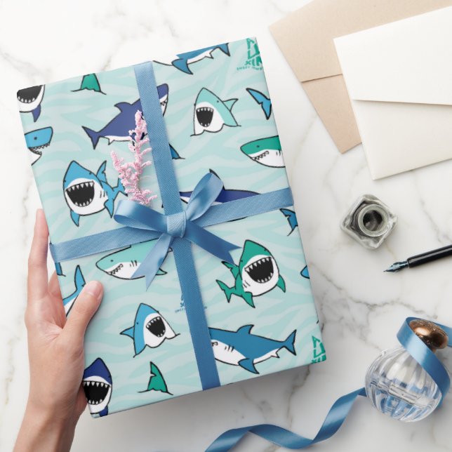 Sharks Wrapping Paper (Gifting)