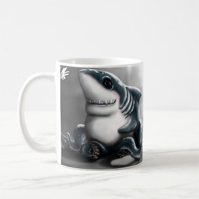 SHARKTOPUS COFFEE MUG (Left)