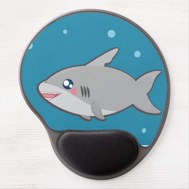 Sharky Pad Gel Mouse Pad (Front)