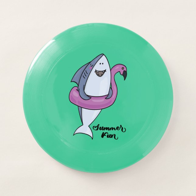 Sharky Summer Fun Wham-O Frisbee (Front)