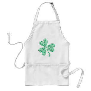 Sharmocks for St Patrick's Day Adult Apron